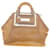 Versace Hit Bag em couro camelo Amarelo  ref.1376802