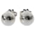 Boucles d'oreilles Tiffany & Co Silver Ball Stud Boucles d'oreilles en métal en excellent état  ref.1376835