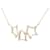 Tiffany & Co Halskette aus Sterlingsilber mit drei Sternen Geld  ref.1376971