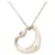 Tiffany & Co Sterling silver open heart necklace Silvery  ref.1376973