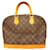 Louis Vuitton Alma Brown Cloth  ref.1377328