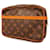 Louis Vuitton Compiegne 23 Brown Cloth  ref.1377341