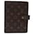 Louis Vuitton Agenda MM Brown Cloth  ref.1377569