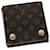 Estojo de joias Louis Vuitton Marrom Lona  ref.1377597