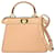 Fendi Peekaboo Bege Bezerro-como bezerro  ref.1377725