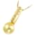 & Other Stories 18k Gold Diamond Pearl Pendant Necklace in Excellent Condition Metal  ref.1377877