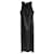 Autre Marque Vestido largo de seda negra de La Collection. Negro  ref.1377901