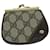 GUCCI GG Supreme Coin Purse PVC Beige 64 03 114 Auth am6199  ref.1378009