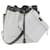 Christian Dior Honeycomb Canvas Shoulder Bag PVC Leather White Auth am6208  ref.1378032
