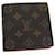 LOUIS VUITTON Monogram Portefeuille Marco Bifold Wallet M61675 LV Auth fm3447 Cloth  ref.1378046