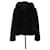 Sandro Black coat Polyester  ref.1378079