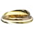 Cartier Trinity Dourado Ouro branco  ref.1378137
