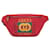 GUCCI-Logo Rot Leder  ref.1378451