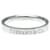 Tiffany & Co Flat band Silvery Platinum  ref.1378583