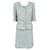 Chanel Costume en tweed avec boutons de style bijou de Gisele Bundchen Beige  ref.1378874