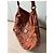 Borsa monospalla Campomaggi in pelle color cognac. - vista 2