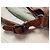 Borsa monospalla Campomaggi in pelle color cognac. - vista 6