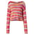 Autre Marque Ramy Brook Pink Multi Striped Cotton Knit Abra Sweater  ref.1379026