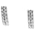 Autre Marque 18K White Gold Earrings with 28 Natural Diamonds Silvery  ref.1379049