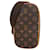 Louis Vuitton Pochette gange Brown Cloth  ref.1379093