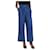 Sessun Blaue Jeans mit weitem Bein und Bundfalten - Größe UK 6 Lyocell  ref.1379296