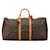 Louis Vuitton Keepall 55 Brown Leather  ref.1379349