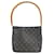 Louis Vuitton Looping MM Brown Cloth  ref.1379453