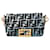 Fendi Blue x Joshua Vides Mini Zucca Nylon Convertible Baguette Belt Bag Cloth  ref.1379567