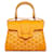 Goyard Giallo Mini Goyardine Saigon Zuppa Vitello simile a un vitello Panno  ref.1379624