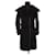 Max Mara Black coat Viscose  ref.1379858