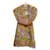 Zimmermann minidress mustard rose Multicolore Cotone  ref.1380107