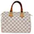 Louis Vuitton Speedy 25 Branco Lona  ref.1380111