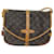 Louis Vuitton Saumur Brown Cloth  ref.1380251