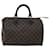 Louis Vuitton Speedy 30 Brown Cloth  ref.1380255