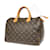 Louis Vuitton Speedy 30 Brown Cloth  ref.1380277