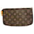 Louis Vuitton Pochette Accessoires Marrone Tela  ref.1380299