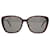 Saint Laurent Gafas de sol oversize con montura cuadrada en marrón Negro Plástico  ref.1380570