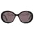 Saint Laurent Gafas de sol oversize redondas negras Negro Plástico  ref.1380571