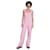 Maje Jumpsuits Pink Orange Cotton Tweed  ref.1380678