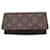 Louis Vuitton Portefeuille Long Brown Cloth  ref.1380688