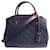 Louis Vuitton Montaigne Azul marinho Couro  ref.1380691