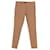 Pantalones pitillo Joseph de talle medio de algodón marrón Castaño  ref.1381321