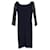 Diane von Furstenberg Mini-robe en dentelle Zarita en rayonne bleu marine Fibre de cellulose  ref.1381328