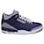 Baskets Nike Air Jordan 3 Retro en « Georgetown » en cuir vieilli bleu et gris  ref.1381330