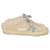 Golden Goose Zapatillas Slip-On Superstar Sabot de lana blanca con purpurina desgastada Blanco  ref.1381362