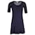 Missoni A-Line Dress in Navy Blue Wool  ref.1381378