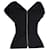 Top asimétrico con hombros descubiertos Roland Mouret en lana negra Negro  ref.1381386