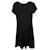 Mini-robe trapèze Escada en viscose noire Fibre de cellulose  ref.1381400