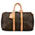 Louis Vuitton Keepall 45 Bolsa de viagem de lona M41428 em bom estado  ref.1381601