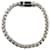 Pulsera de cadena con monograma de Louis Vuitton Pulsera de metal M63107 en buen estado  ref.1381636